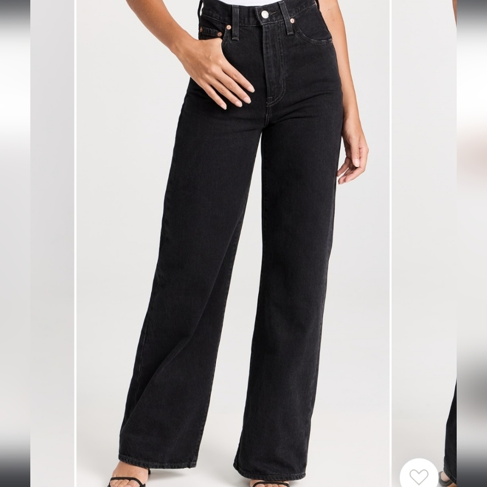 Levi Ribcage Wide Leg